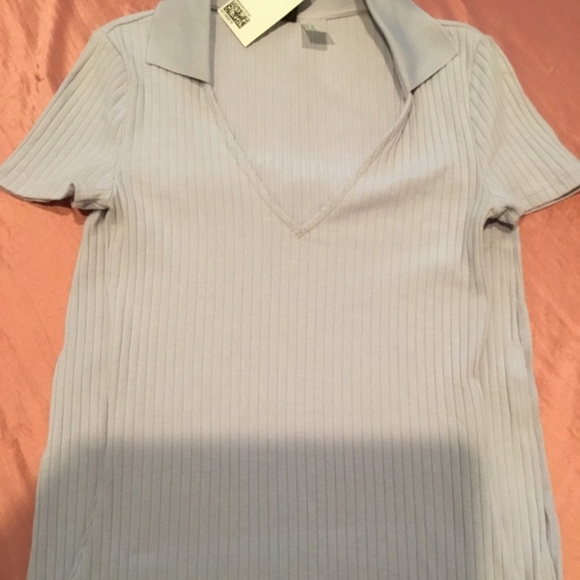 Divided H&M Lilac RIBBED BODYCON DRESS Size XS - Picture 3 of 5